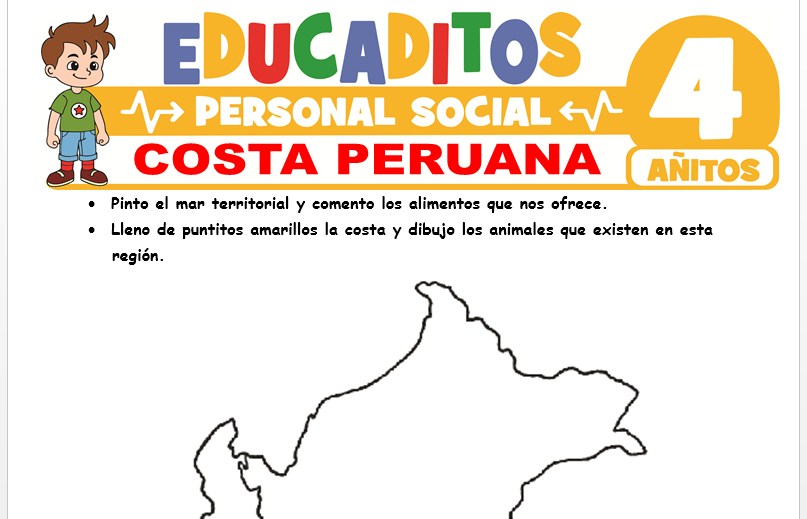 Costa Peruana para Niños de 4 Años