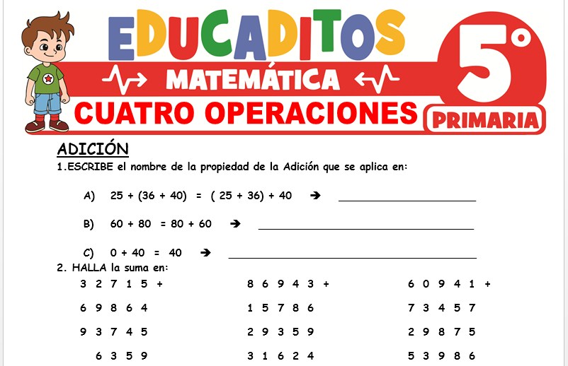 Banco de ejercicios de matematicas