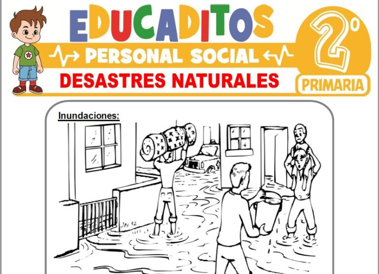 Desastres Naturales para Segundo de Primaria » Educaditos.com