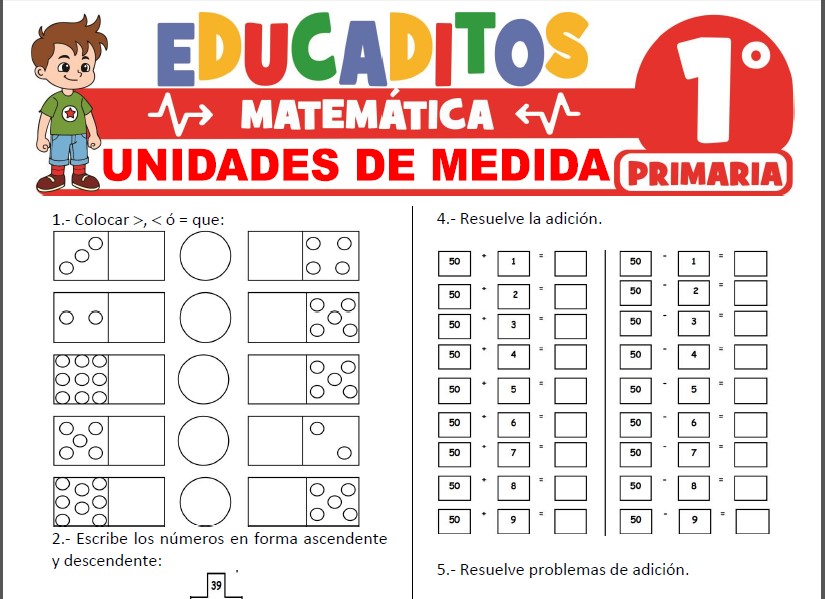 Evaluación de Matemática para Primer Grado de Primaria