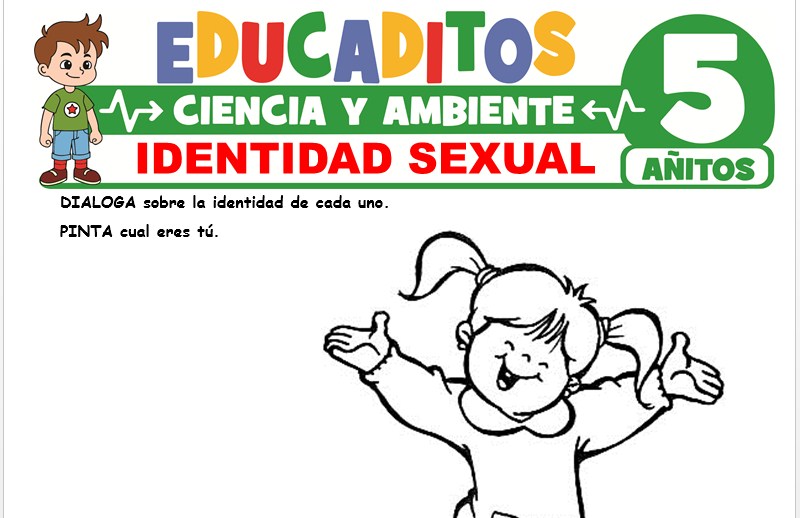Identidad Sexual para Niños de 5 Años
