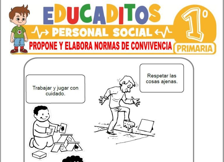 Propone y Elabora Normas de Convivencia para Primero de Primaria ...